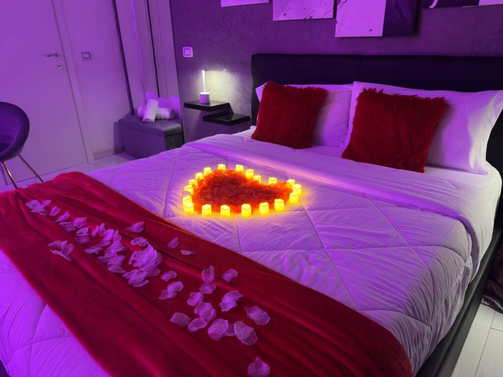 letto candeline ori